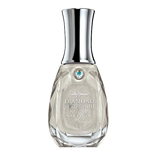 Sally Hansen Diamond Strength Nail Polish - Sheer Shimmery Grey