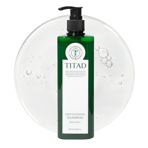 TITAD Scalp Detox Clarifying Shampoo - Sulfate-Free AHA & Rice Water