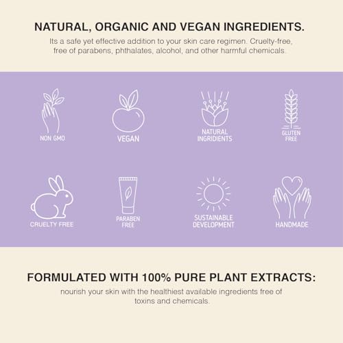 BEAUTE DE PROVENCE Lavender Multi-Use Oil for Face, Body and Hair - Organic Blend of Apricot, Vitamin E, Fractionated Coconut and Sweet Almond Oil Moisturizer for Dry Skin, Scalp and Nails - 4 Fl Oz