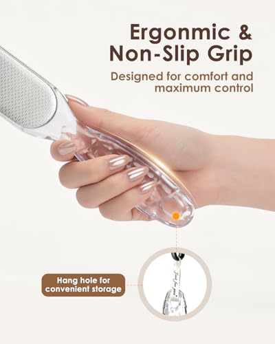 Stainless Steel Foot File - Callus Remover for Hard Skin