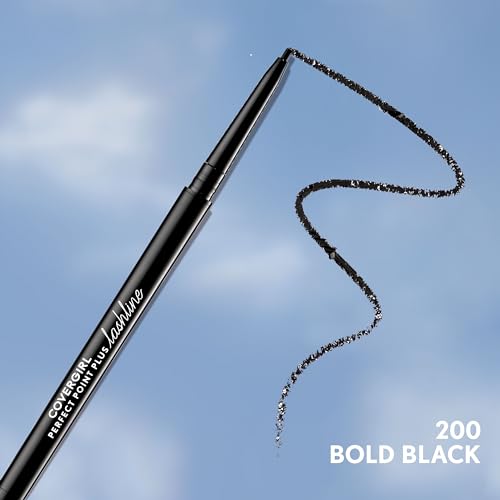 CoverGirl Perfect Point Plus Lashline Micro Eye Pencil, Bold Black
