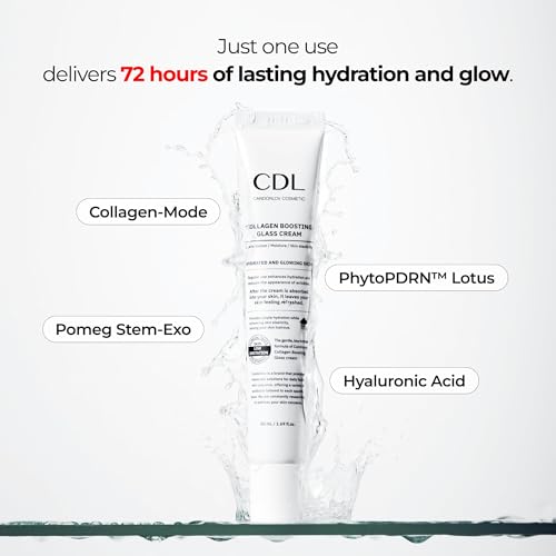 CDL Collagen Duo: Collagen Lifting Mask (10 Sheets) plus Collagen Boosting Cream - Korean Glass Skin Glow Set, Anti-Aging, Firming & Deep Hydrating with CollagenMode Phyto PDRN