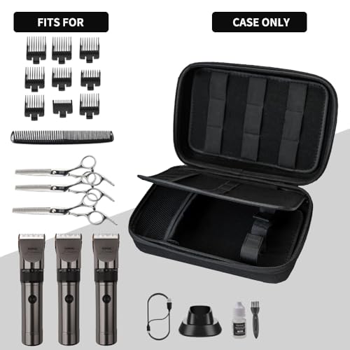 Universal Hard Travel Case for Hair Clippers & Grooming Tools