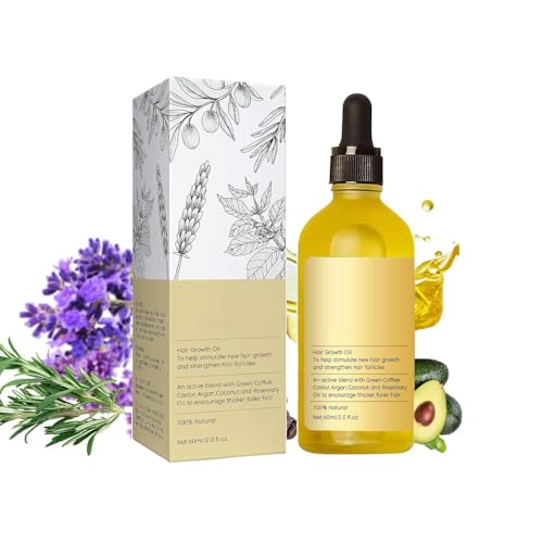 Natural Hair Growth Oil, Rosemary Oil Organic, For Dry, Damaged Hair,