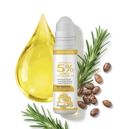 Hair Growth Serum Roll On 20ml | Plant-Based, Fast-Absorbing