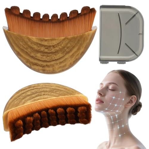 Lymphatic Face & Body Brush - Dual-Action Massage & Contouring Tool