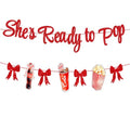 She's Ready to Pop Banner - Retro Soda Shower Decor