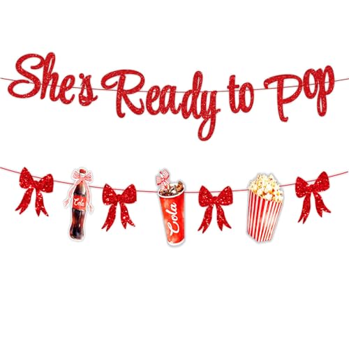 She's Ready to Pop Banner - Retro Soda Shower Decor