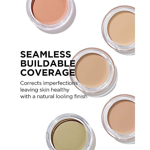 THESAEM Cover Perfection Pot Concealer 0.14oz - 0.5 Ice Beige for Light Skin Tones - Single Pot Intensive Coverage Balm for Dark Circles, Blemishes & Imperfections - Korean Makeup