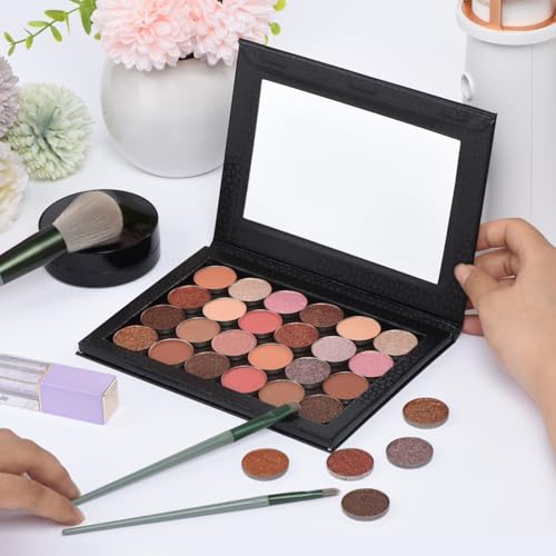 Allwon Magnetic Makeup Palette with Mirror - Empty