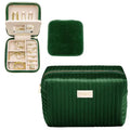 Benevolence LA Emerald Travel Jewelry Box & Large Toiletry Bag, Featured in Oprah's Favorite Things | Gifts For Her