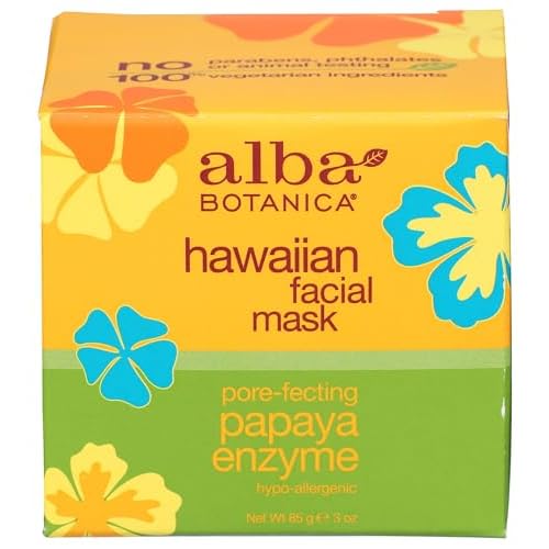 Alba Botanica - 151784 Facial Mask, Papaya Enzyme 3 oz