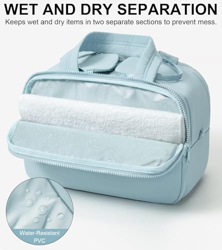 Large Waterproof Quilted Toiletry Bag for Women | Bagstellar