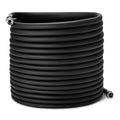 Amazon Basics 75ft Lightweight Garden Water Hose Hybrid Polymer Weather-Resistant Aluminum High-Pressure