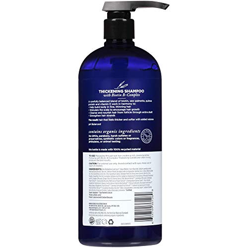 Avalon Organics, Therapy Thickening Shampoo, Biotin B-Complex, 32 Ounce