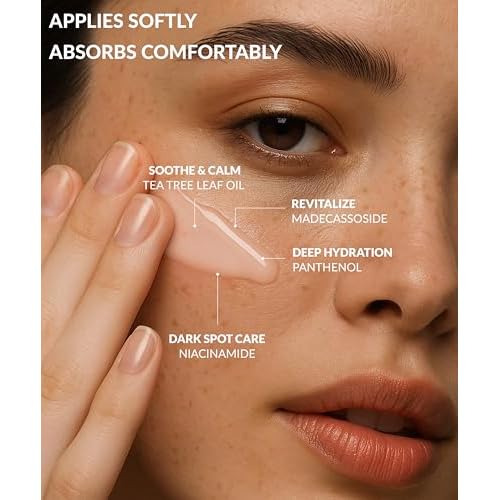 Tea Tree Centella Face Gel - Post-Breakout Soothing Spot Care for Redness & Uneven Skin Tone - Lightweight Moisturizer 40ml / 1.35 fl oz