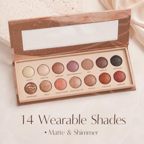 Everyday Eyeshadow Palette - High Pigment Matte & Shimmer