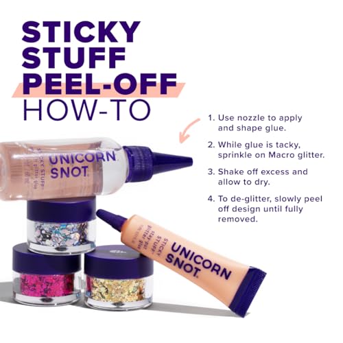 Unicorn Snot Glitter Glue Primer - Waterproof Peel Off
