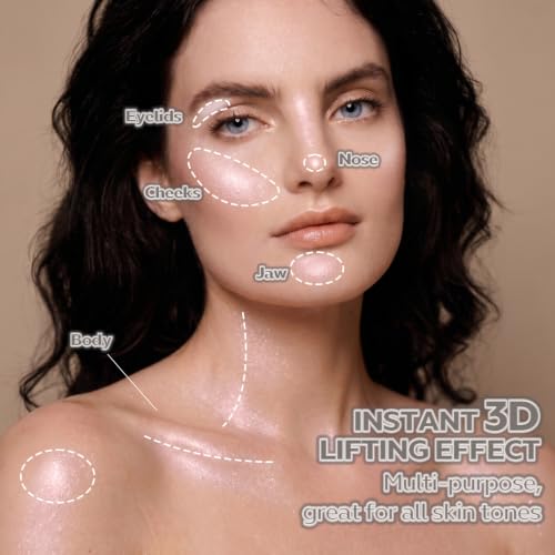 Pink Gel Highlighter with Glass Skin Glow – Waterproof & Long-Lasting