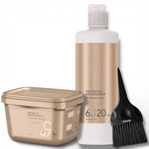 Blonde-Me Lightener 9+ Bleach 450g with Developer & Tint Brush