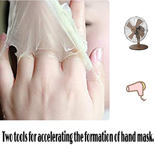 Milk & Honey Peel Off Hand Wax Mask - Moisturizing Exfoliating Hand Film (110g)