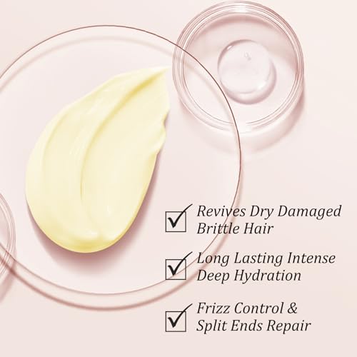 Tgideas Keratin Hair Mask - Deep Repair Treatment for Dry Damaged Hair