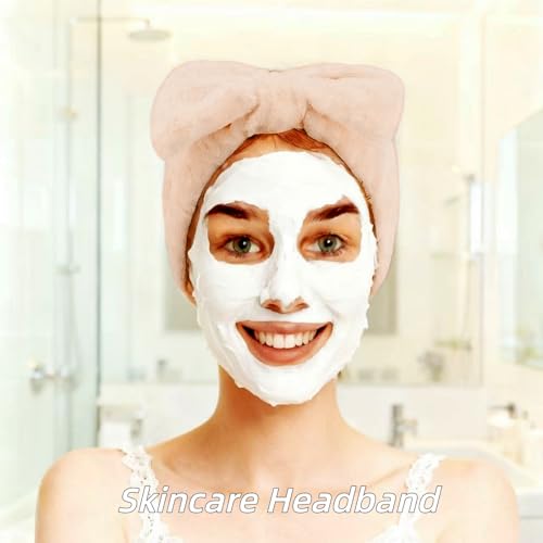 7-Piece Spa Set with Headbands, Wristbands & Hair Clip