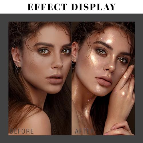 Champagne Body Glitter Spray - Moisturizing Shimmer Highlighter
