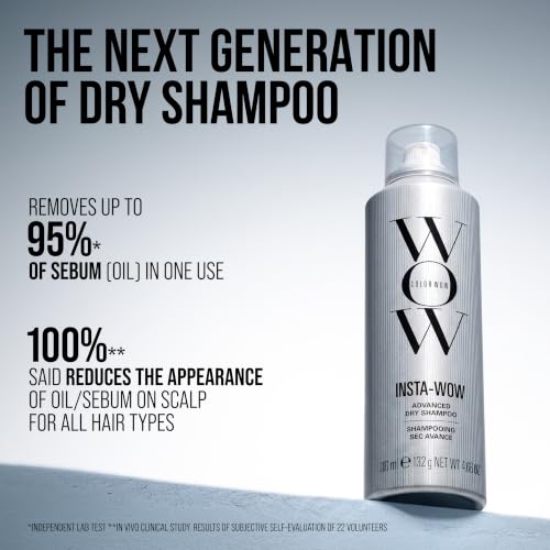 COLOR WOW Insta-WOW Dry Shampoo 5oz No White Residue Instant Cleanse