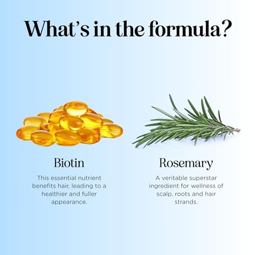 Rosemary Biotin Shampoo for Thinning Hair - 8 Fl Oz