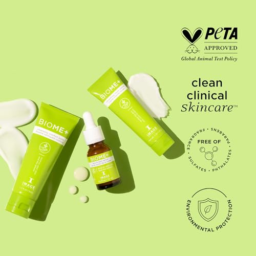 IMAGE Skincare, BIOME+ Dew Bright Serum, Microbiome Friendly Facial Serum, Boosts Luminosity and Enhances Elasticity