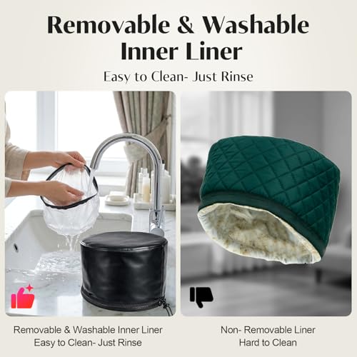 Heated Hair Cap with 10 Heat Levels for Deep Conditioning