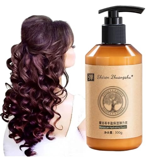 Nichalous Long-Lasting Moroccan Styling Cream for Curly & All Hair Types 300g