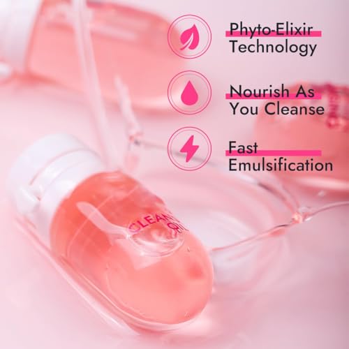 Cleansing Oil Capsules 2ml - 5 Portable Bottles for Travel