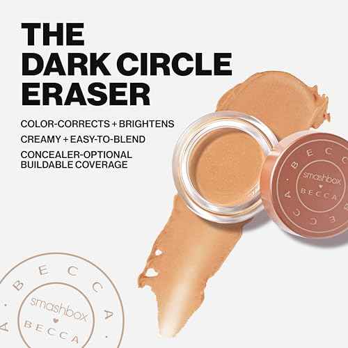 Smashbox X BECCA Under Eye Brightening Corrector | Brightens and Corrects Dark Circles | Vitamin E, 0.15 Ounce