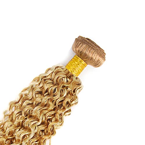 613 Blonde Curly Human Hair Bundles | P27613 30-34 Inch