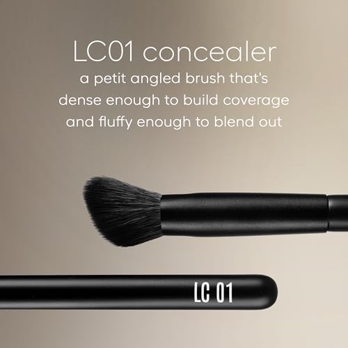 rephr LC 01 Concealer Brush, Synthetic Bristles, designed for Liquids and Cream Based Products