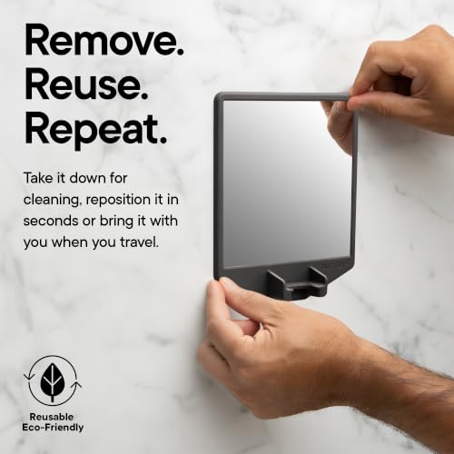 Joseph Fog-Free Shower Mirror with Razor Holder