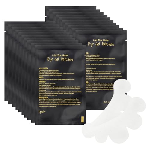 Lash Extension Under Eye Pads - 100 Pairs Hydrogel Lint Free