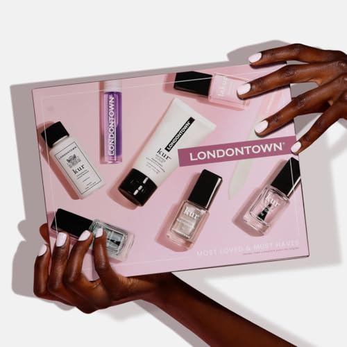 LONDONTOWN Complete Nail Polish Set - 8-Piece Manicure Kit