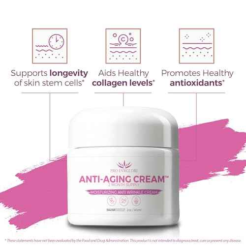 Pro Evrglori Anti Aging Cream - 2 Month - Our Best Anti Aging Cream for Women - Pro Everglori Skincare Anti Wrinkle Cream for Women - Pro Evrglori Anti Aging Skin Cream for Women - Skin Wrinkle Cream