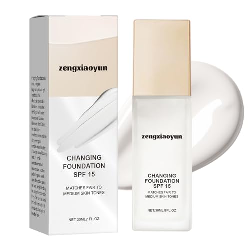Color Changing Foundation for Mature Skin, 30ML