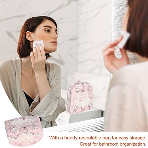 OMSM Cotton Makeup Remover Pads - 222PCS Lint-Free, High Absorbency