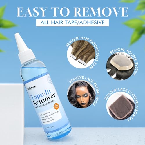 Dolahair Tape-in Extension Remover Spray - Gentle Lace Glue & Adhesive Remover (Tape-in Remover)