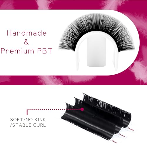 Easy Fan Lashes 0.05 D 15-20MM & Easy Fan Lashes 0.05 D 8-15MM
