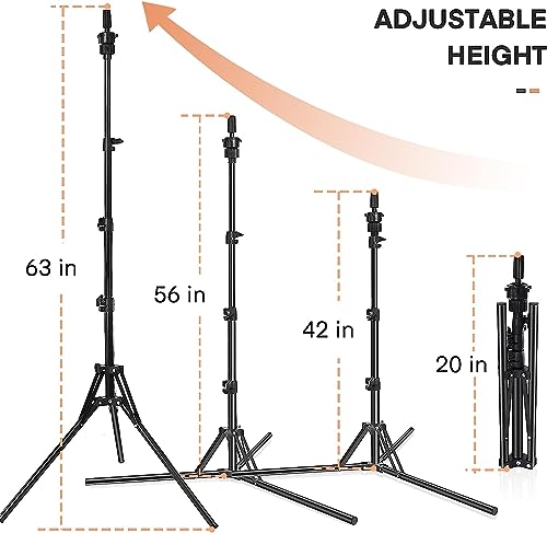 Adjustable Mannequin Head Stand | Wig Display Tripod