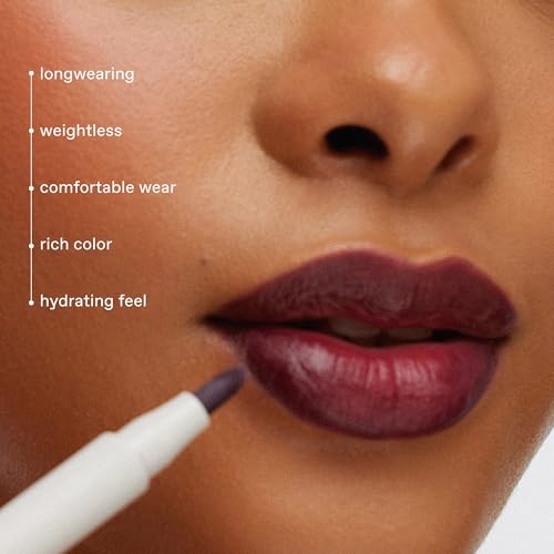 r.e.m. beauty Practically Permanent Lip Stain Marker - Booked & Busy