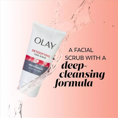 Olay Regenerist Detoxifying Pore Scrub 5 Ounce Tube (150ml) (2 Pack)