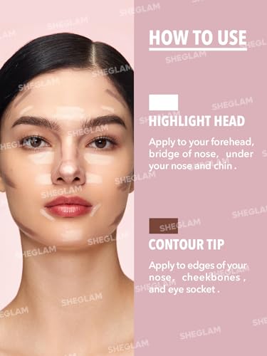 SHEGLAM Fine Line 2-In-1 Nose Contour & Highlight Pen