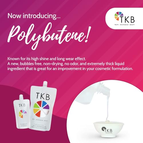 TKB Polybutene | Clear Additive Cosmetic Ingredient for DIY Makeup (15oz (425g))